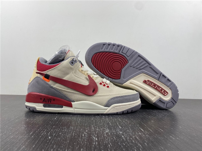 Men's Running weapon Air Jordan 3 Off White X Shoes 081 Men's Running weapon Air Jordan 3 Off White X Shoes 081